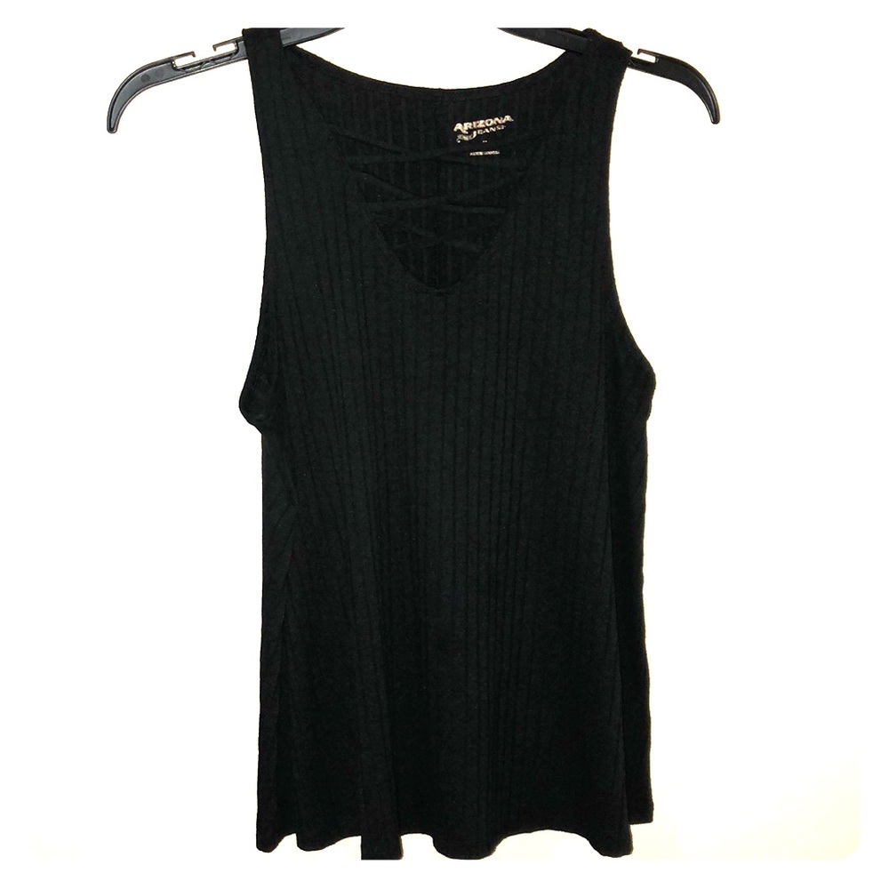 Black Sleeveless Top